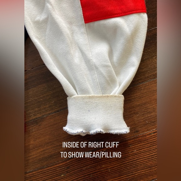 VINTAGE PRE-OWNED 1980’s ADIDAS CREWNECK MULTICOLOR COLOR BLOCK AMAZING CONDISH - Picture 13 of 16